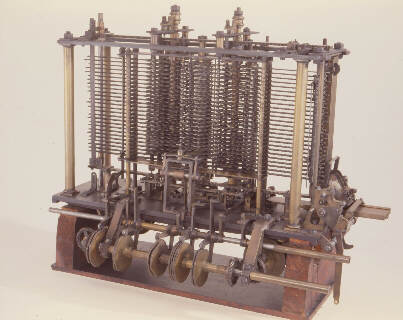 Analytical Engine - A portion of the Mill (1871). © Science Museum, London. Science & Society Picture Library.