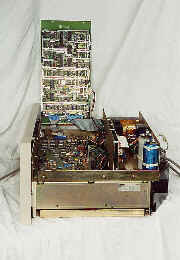 RX02 drive - showing circuitry and power supply