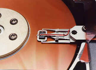 Head assembly of ST412 Drive.