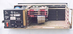 PDP-11/03 - Modules and the backplane.